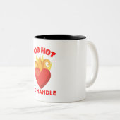 TASSE 2 COULEURS TROP CHAUD À GÉRER (Devant droit)