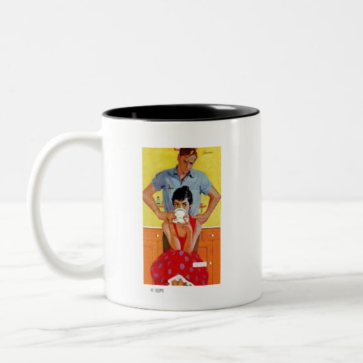 Tasse 2 Couleurs Trop Tard Pour Se Composer (Gauche)