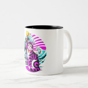 Tasse 2 Couleurs Trophée Chat Chanceux Cadeau Parfait pour les Fans