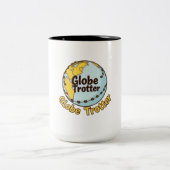 Tasse 2 Couleurs Trotter mondial (Centre)