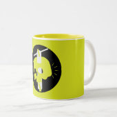 Tasse 2 Couleurs Trottinette Freestyle Pro (Devant droit)