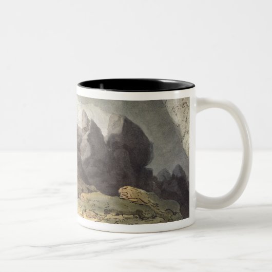 Tasse 2 Couleurs Trou de crêtes de Joseph Mallord William Turner |, (Droit)