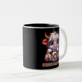 Tasse 2 Couleurs Trouble de café obsessionnel (Devant droit)
