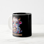 Tasse 2 Couleurs Trouble de café obsessionnel (Devant gauche)