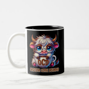 Tasse 2 Couleurs Trouble de café obsessionnel