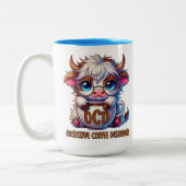 Tasse 2 Couleurs Trouble de café obsessionnel (Gauche)