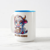 Tasse 2 Couleurs Trouble de café obsessionnel (Devant gauche)