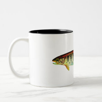 Tasse 2 Couleurs Truite à bandes rouges de l'Oregon; Musique