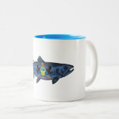 Tasse 2 Couleurs Truite de Pennsylvanie (Devant droit)