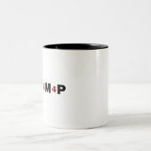 Tasse 2 Couleurs Trump 2024 (Centre)