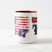 Tasse 2 Couleurs Trump 2024 (Centre)