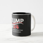 Tasse 2 Couleurs trump 2024 (Devant droit)