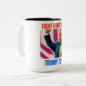 TASSE 2 COULEURS TRUMP 2024 COMBAT (Devant gauche)