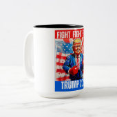 TASSE 2 COULEURS TRUMP 2024 COMBAT (Devant gauche)