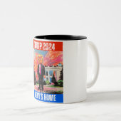 TASSE 2 COULEURS TRUMP 2024 DADDY'S HOME (Devant droit)
