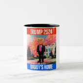 TASSE 2 COULEURS TRUMP 2024 DADDY'S HOME (Centre)