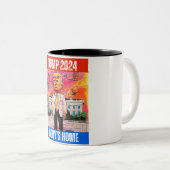TASSE 2 COULEURS TRUMP 2024 DADDY'S HOME (Devant droit)