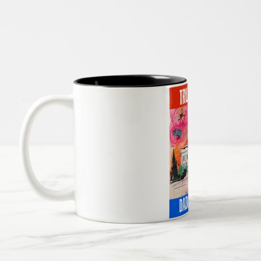 TASSE 2 COULEURS TRUMP 2024 DADDY'S HOME (Gauche)