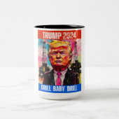 TASSE 2 COULEURS TRUMP 2024 DRILL BABY DRILL (Centre)