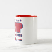 Tasse 2 Couleurs Trump-2024-Take-America-Back (Centre)