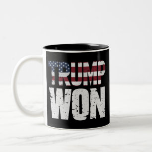 Tasse 2 Couleurs Trump a gagné la 47e élection présidentielle améri