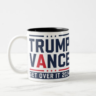 Tasse 2 Couleurs Trump a gagné l'élection 2024 Président Trump Vanc