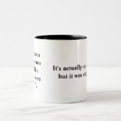 Tasse 2 Couleurs Trump cite un drôle de musique (Centre)