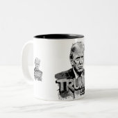 Tasse 2 Couleurs Trump en deux tonalités (Devant gauche)