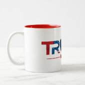 TASSE 2 COULEURS TRUMP MAGA 2024 (Gauche)