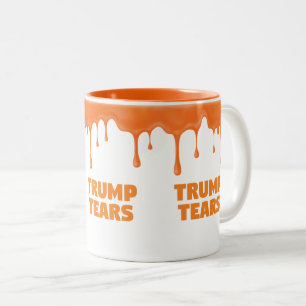 Tasse 2 Couleurs Trump pleure contre la défaite de Biden