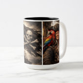 Tasse 2 Couleurs Trump the Pirate (Devant droit)