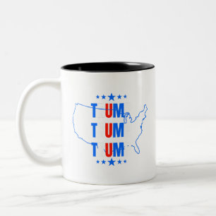 Tasse 2 Couleurs Trump Usa