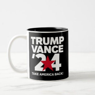 Tasse 2 Couleurs Trump Vance 2024 Votez Trump 2024 Élection