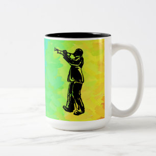 Tasse 2 Couleurs Trumpet New York Boogie Nights Rainbow