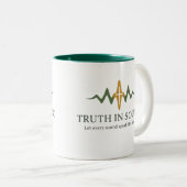Tasse 2 Couleurs Truth in Sound Official Merch (Devant droit)