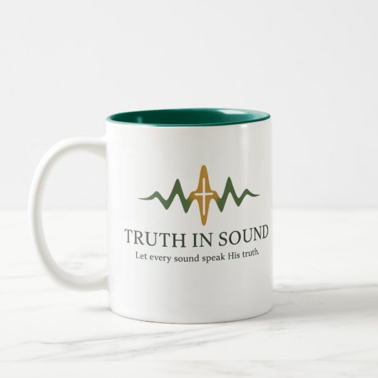 Tasse 2 Couleurs Truth in Sound Official Merch (Gauche)