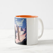 Tasse 2 Couleurs Trysil Norvège (Devant droit)