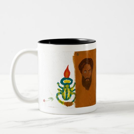 TASSE 2 COULEURS TST /FLO ART (Gauche)