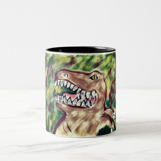 Tasse 2 Couleurs tTrex (Centre)
