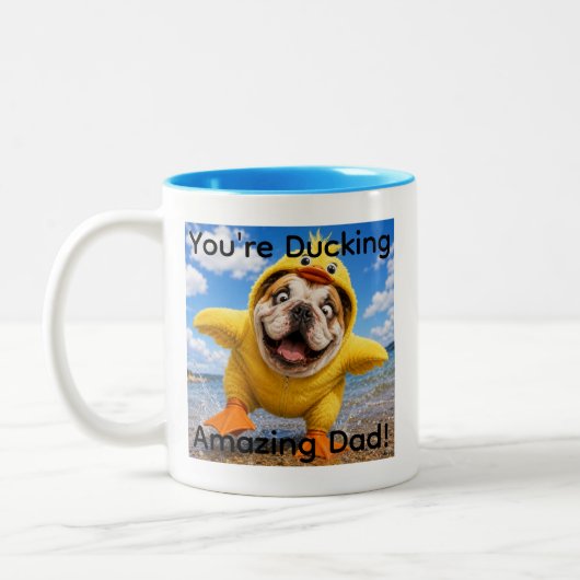 TASSE 2 COULEURS TU ES UN PÈRE INCROYABLE (Gauche)
