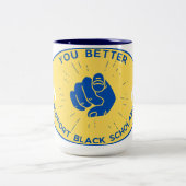 Tasse 2 Couleurs Tu ferais mieux de te cogner (Centre)