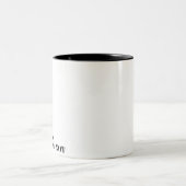 Tasse 2 Couleurs Tu ne peux pas être drôle, chat (Centre)