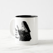 Tasse 2 Couleurs Tu n'obtiens rien (Devant gauche)
