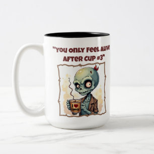 Tasse 2 Couleurs Tu Sais Que Tu Bois Trop De Café Si Tu Bois De La