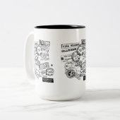 TASSE 2 COULEURS TU VISES CUP (Devant gauche)