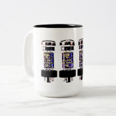 Tasse 2 Couleurs Tubes de l'EL 34 (Devant gauche)