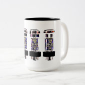 Tasse 2 Couleurs Tubes de l'EL 34 (Devant droit)