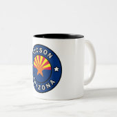 Tasse 2 Couleurs Tucson Arizona (Devant droit)