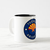 Tasse 2 Couleurs Tucson Arizona (Devant gauche)