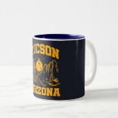 Tasse 2 Couleurs Tucson, Arizona (Devant droit)